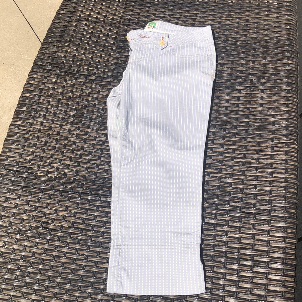 Light Blue Capris - Picture 2 of 4